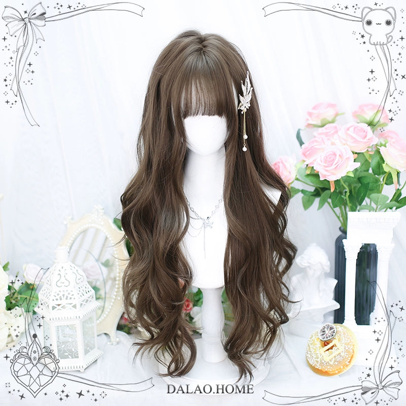 Dalao~Natural Lolita Wig Gentle Long Curly Hair   