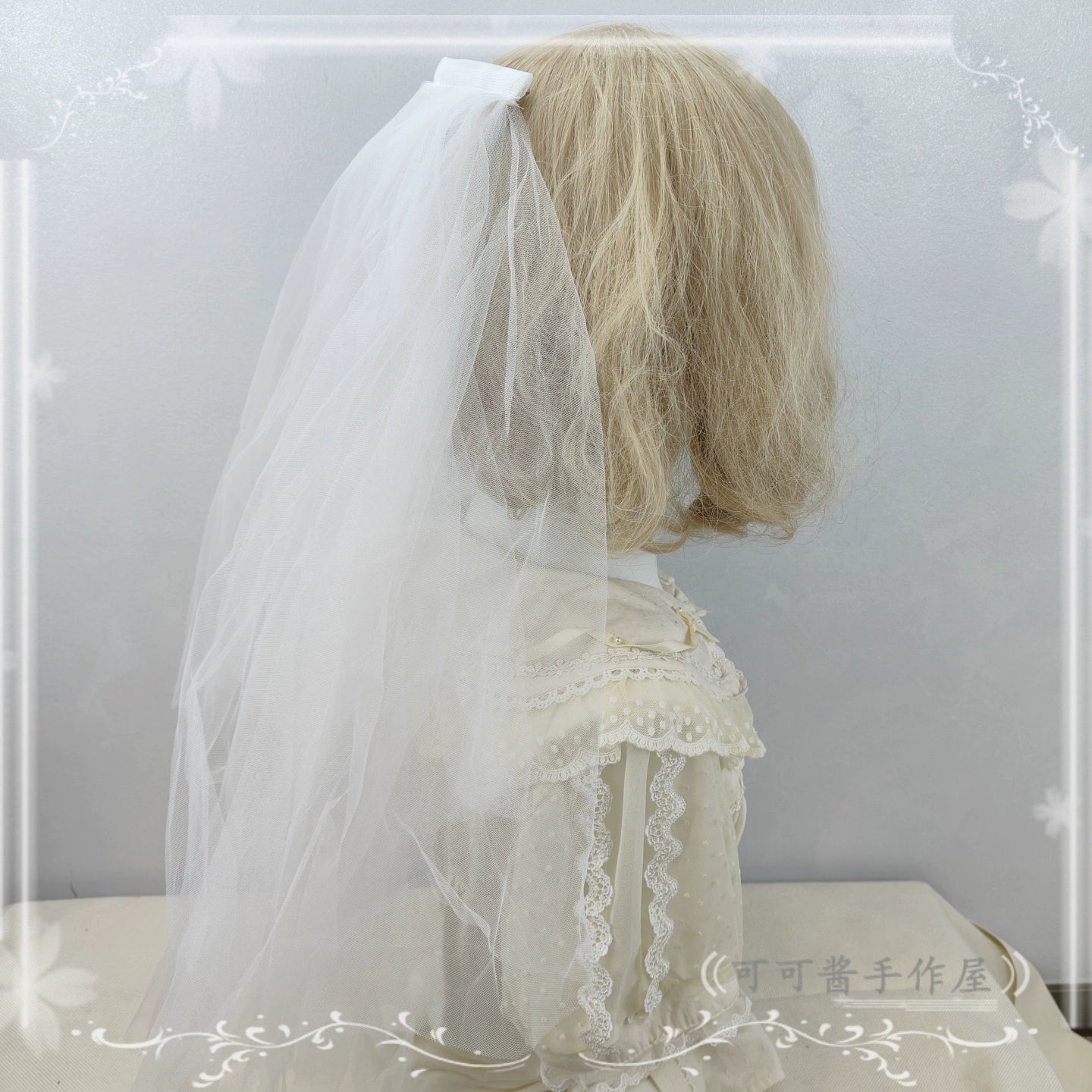 Cocoa Jam - Halloween Gothic Lolita Accessories, White Bride Style 43903:789539