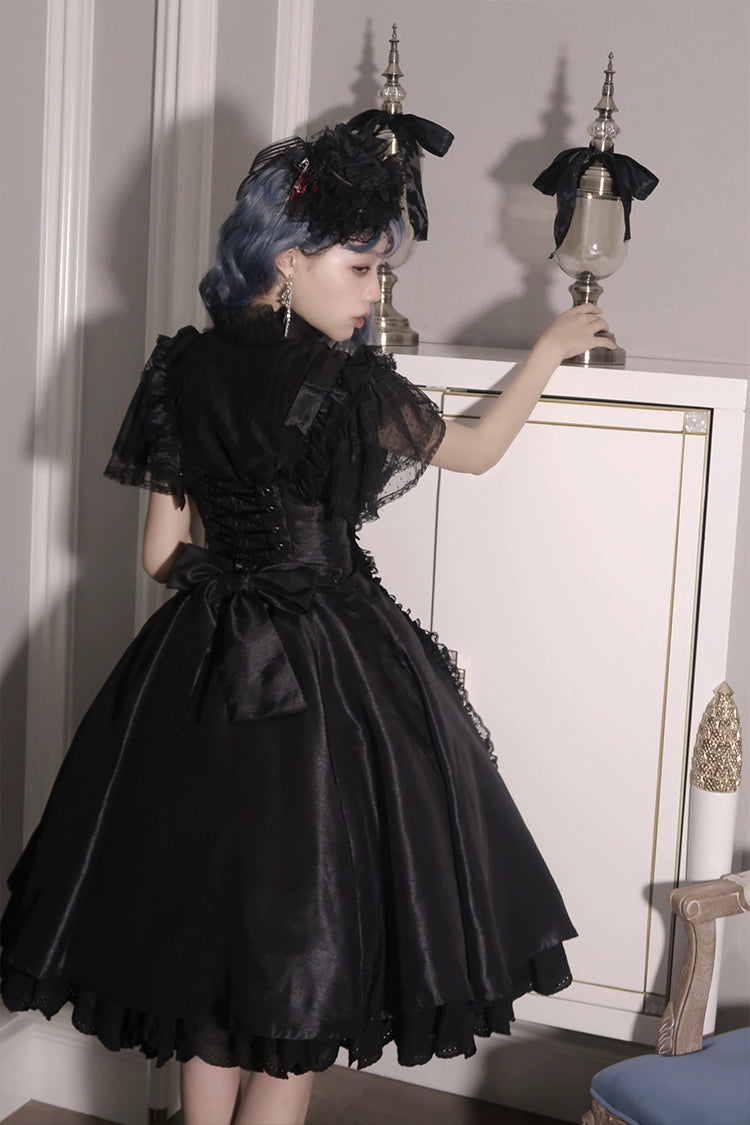 LittlePlum~Gothic lolita JSK Dress Solid Color 33734:436188