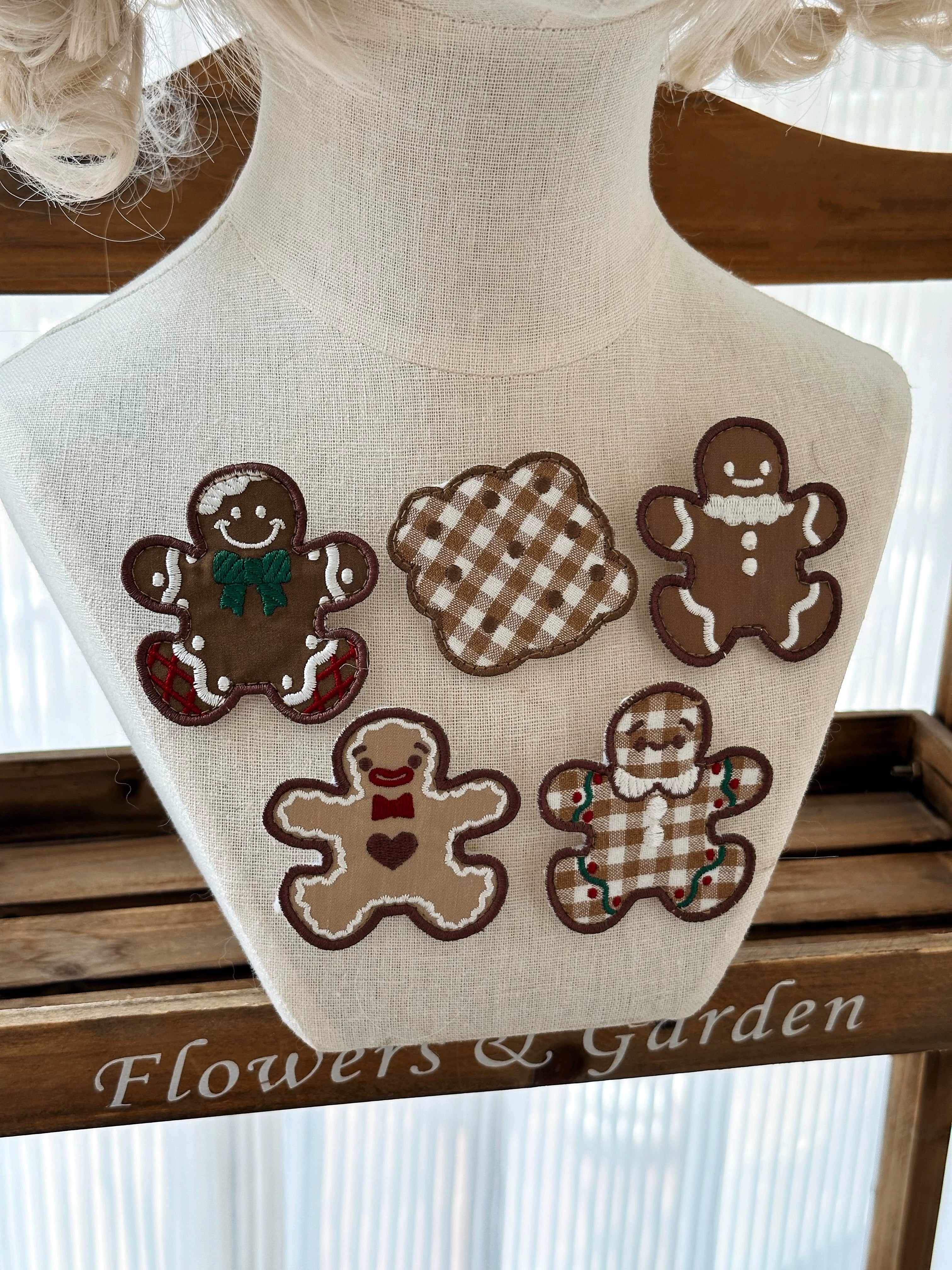 Babyblue~Bear Honey~Sweet Lolita Accessory Gingerbread Man Design 40364:660800
