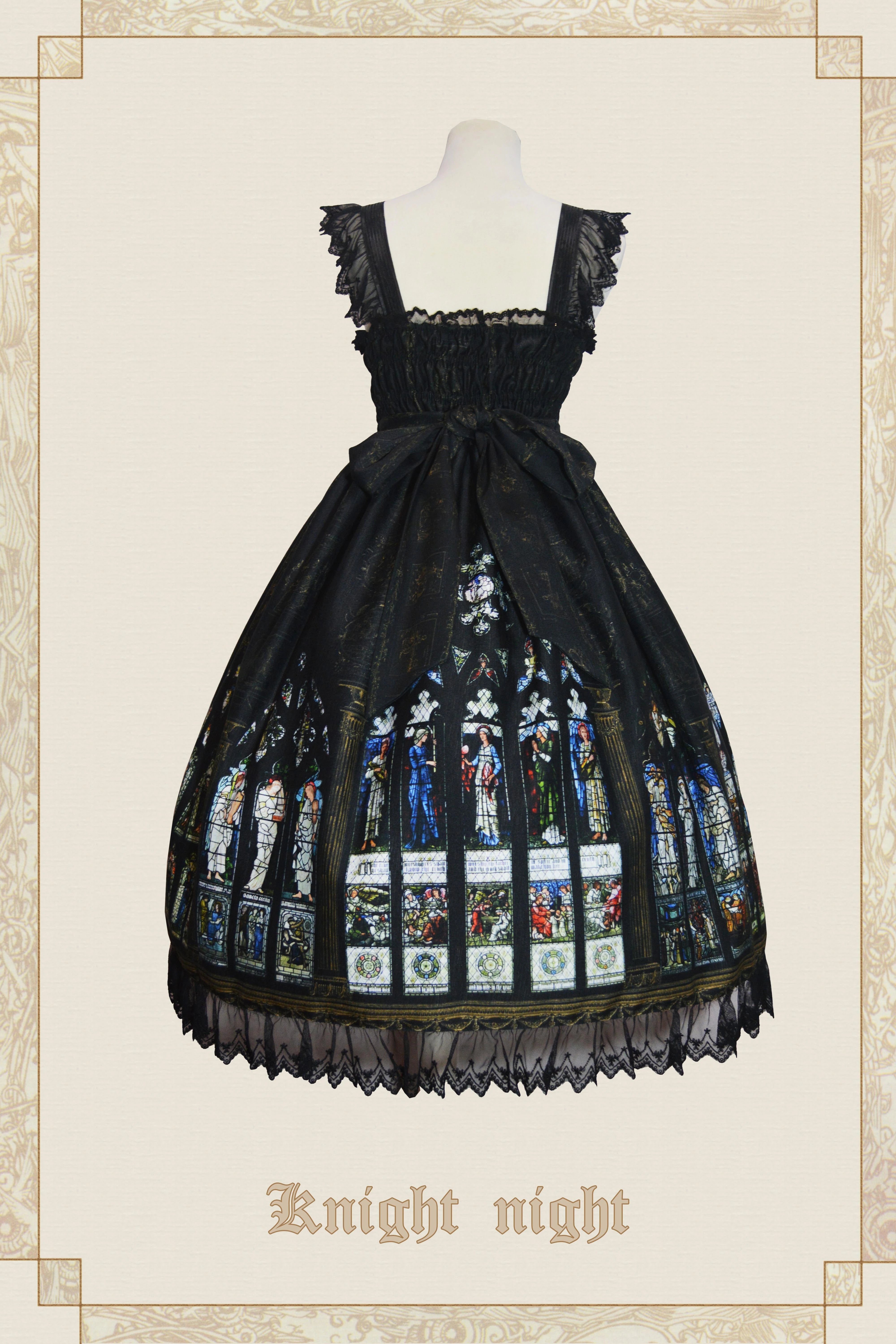 Knight night - The Saint Priest - Stained Glass·Sain Lolita Jumper Dress