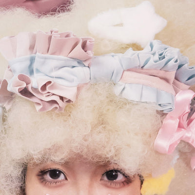 (Buyforme)Daydream Whisper~Plus Size Cute Sweet Making Wish Lolita JSK S kc-pink blue 