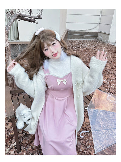 Yingtang~Sweet Lolita Coat Plus Size Lolita Dress Set   