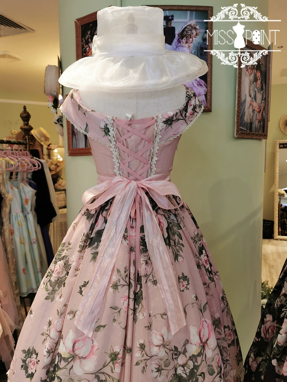 Miss Point~French Rose~Elegant Lolita JSK Dress 676:690760