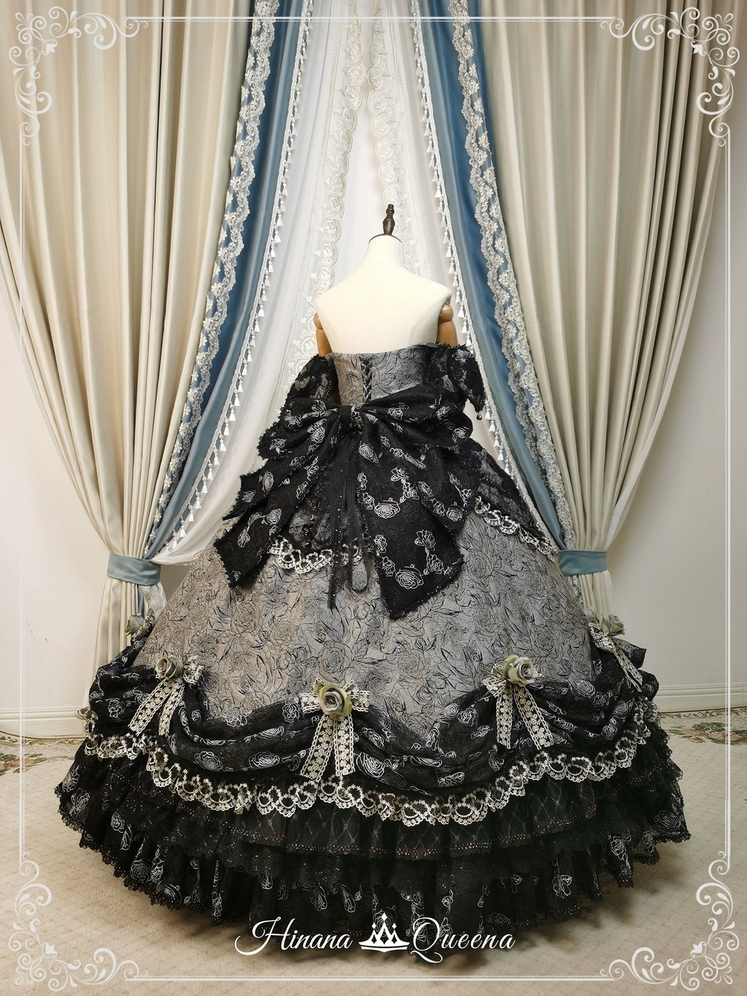 Hinana Queena~With Belle~Bridal Wedding Lolita OP Dress Available for Custom Size 41978:721682