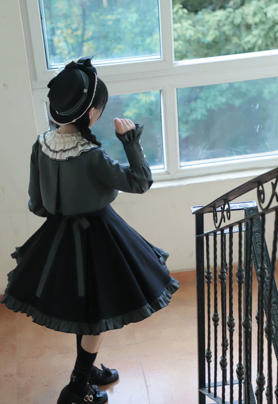 Chunhewusan~Viorel Nocturne~Classic Lolita OP Elegant Lolita Dress   