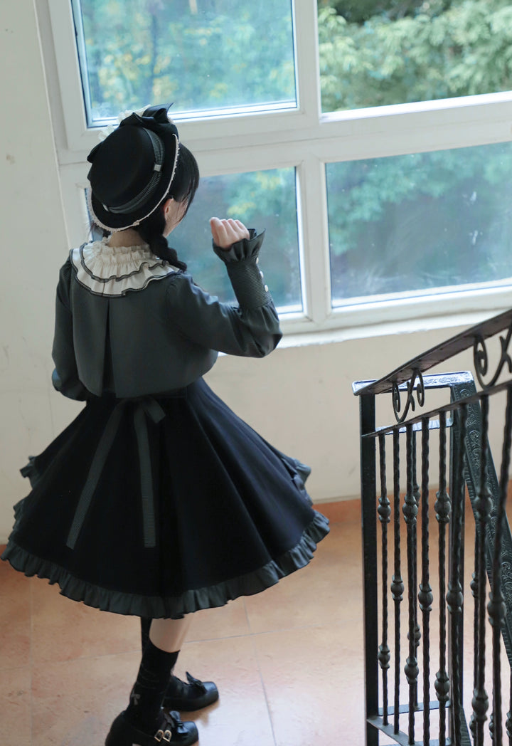 Chunhewusan~Viorel Nocturne~Classic Lolita OP Elegant Lolita Dress   