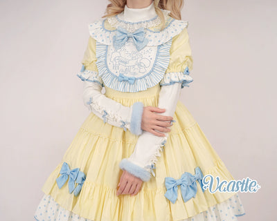 (Buy for me) Vcastle~Sweet Lolita High-neck Long Sleeve Sweater   