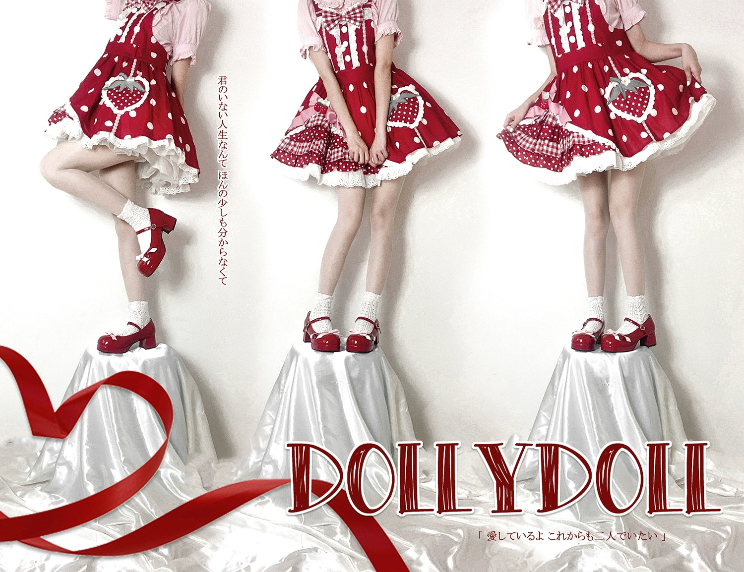 Dolly Doll~Lovers' Gift~Round Toe Middle Heel Mary Jane Lolita Shoes 32678:397908