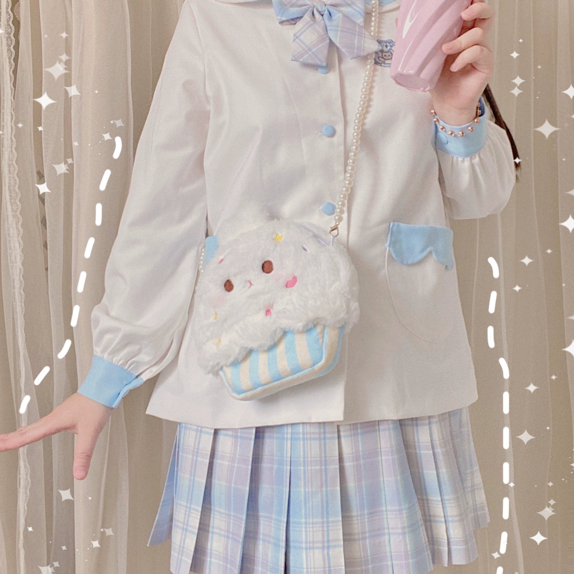 PiggyLass - Cute Plush Lolita Bag Rabbit Cake Bag
