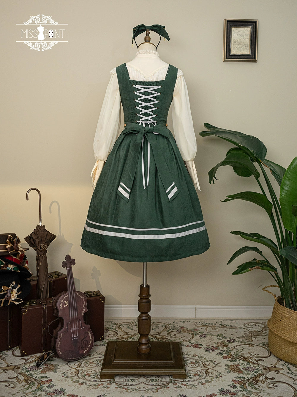 (BFM)Miss Point~Customized Lolita Jumper Dress~Elegant College Lolita JSK 32198:377370