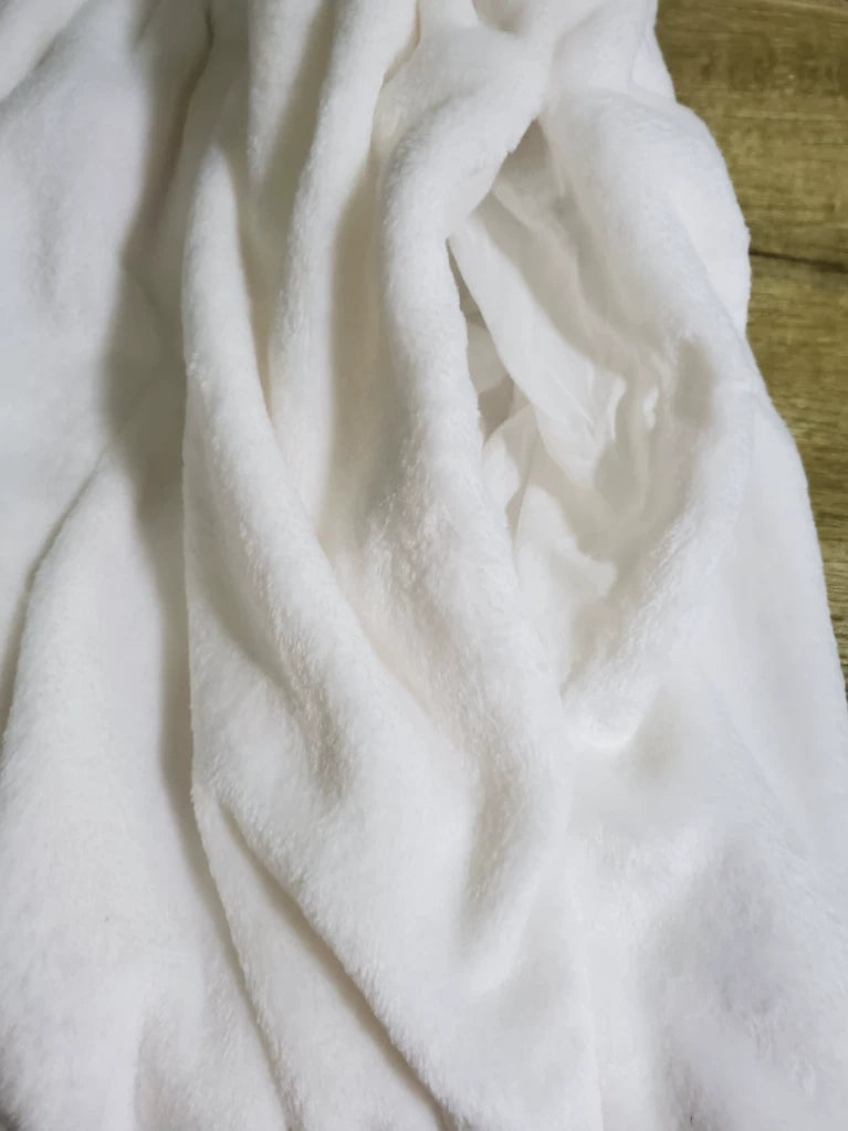 Winter Coral Fleece Lolita Bloomers, Lace Trimmed