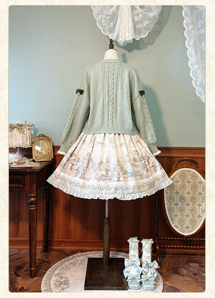 Alice Girl~Iris Study Room~Classic Lolita Cardigan Elegant Lolita Outwear 39304:630990