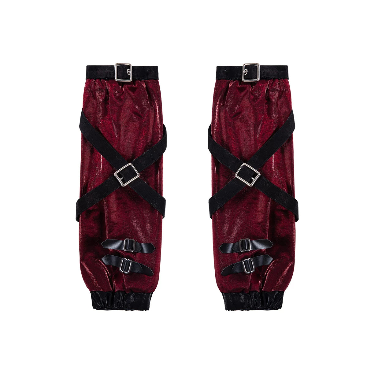 Prime Assassin - Ouji Lolita Suspender Skirt Set, High-low Hem A Pair of Arm Sleeves Only S