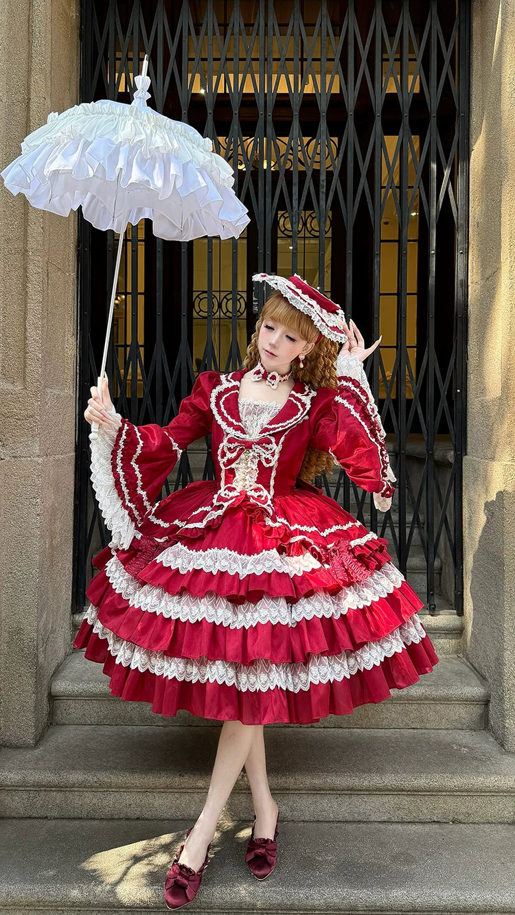 Eternal France Doll - Classic Lolita Doll-like OP Dress