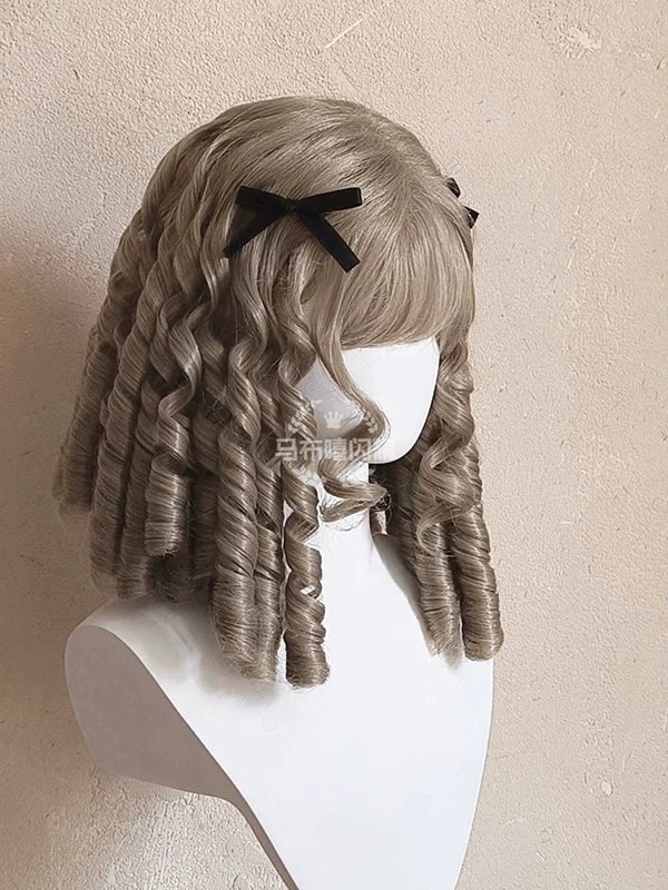 Lolita Roman Roll Wig, Shape-Resistant Fiber 44970:830319