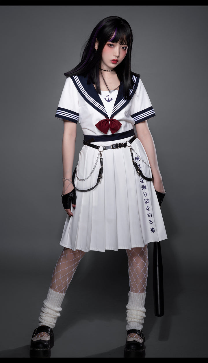 (Buyforme)Youpairui~Amatsukaze~JK Uniform Lolita Sailor Collar OP   