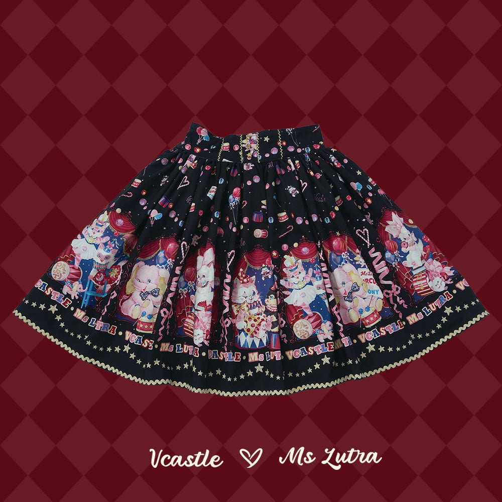 Vcastle~IP Collab Sweet Lolita Salopette and SK Size S black SK only