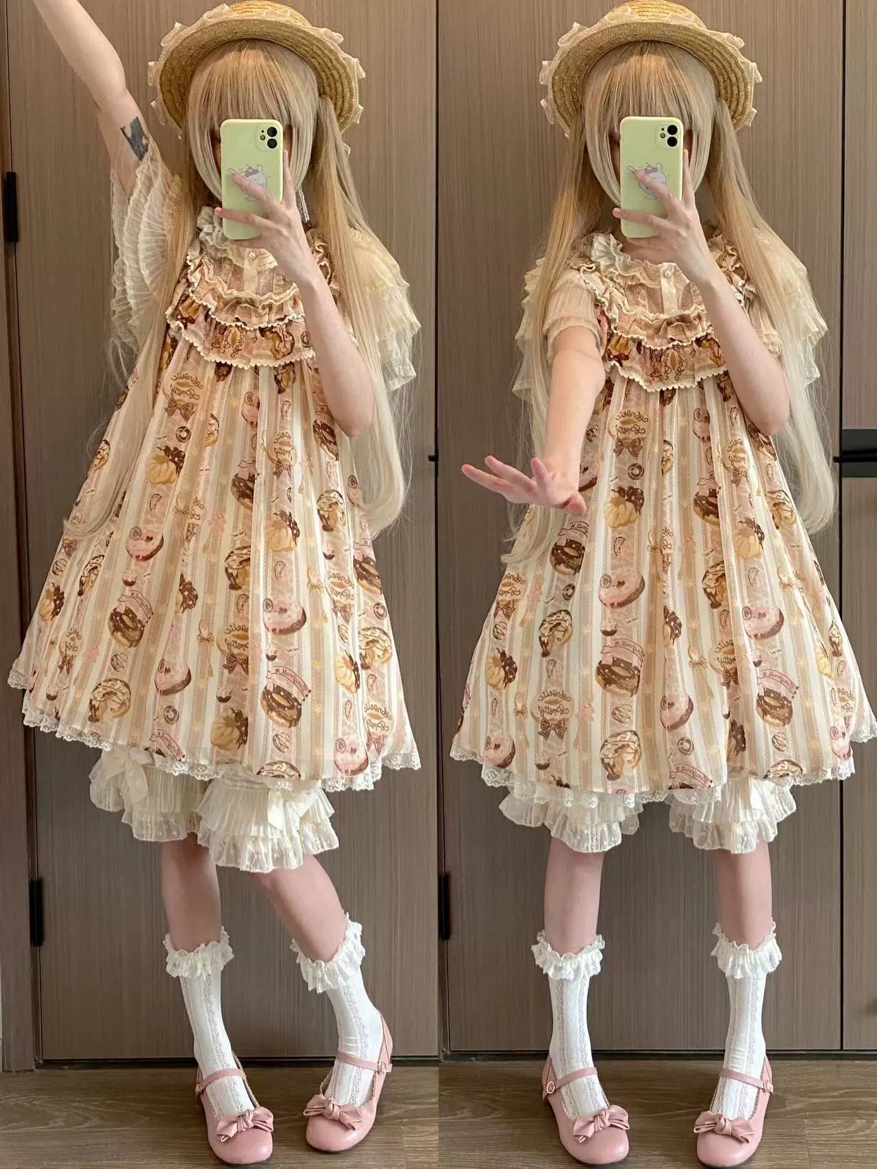 Ilovexiaolu~Gorgeous Lolita Bloomers in Coral Fleece & Cotton Styles 42937:758312
