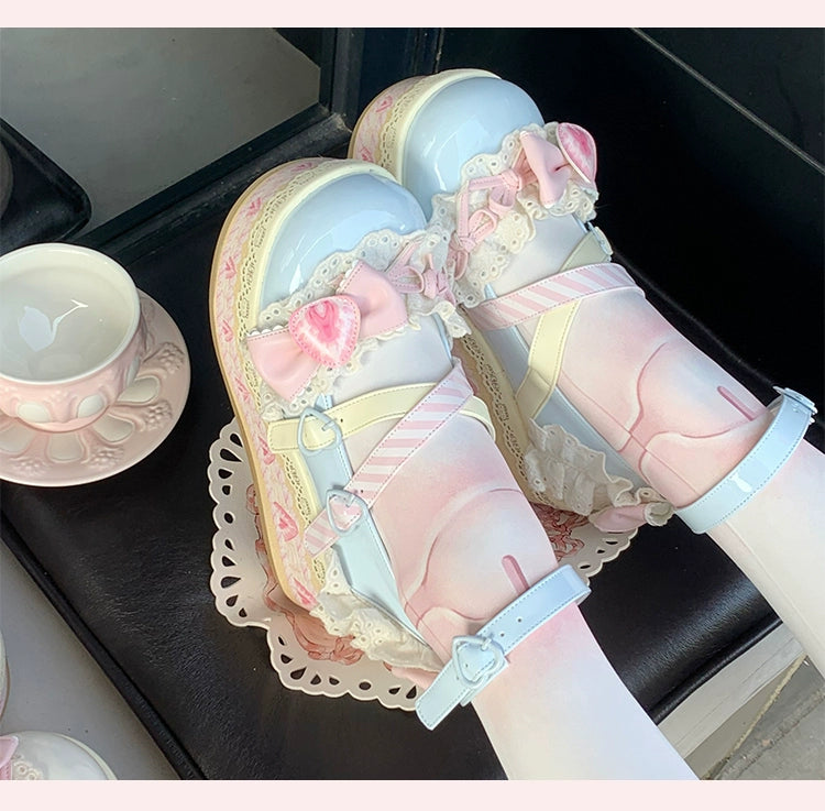 Aimee~Sweet Lolita Shoes High Platform Lolita Shoes 40994:683062