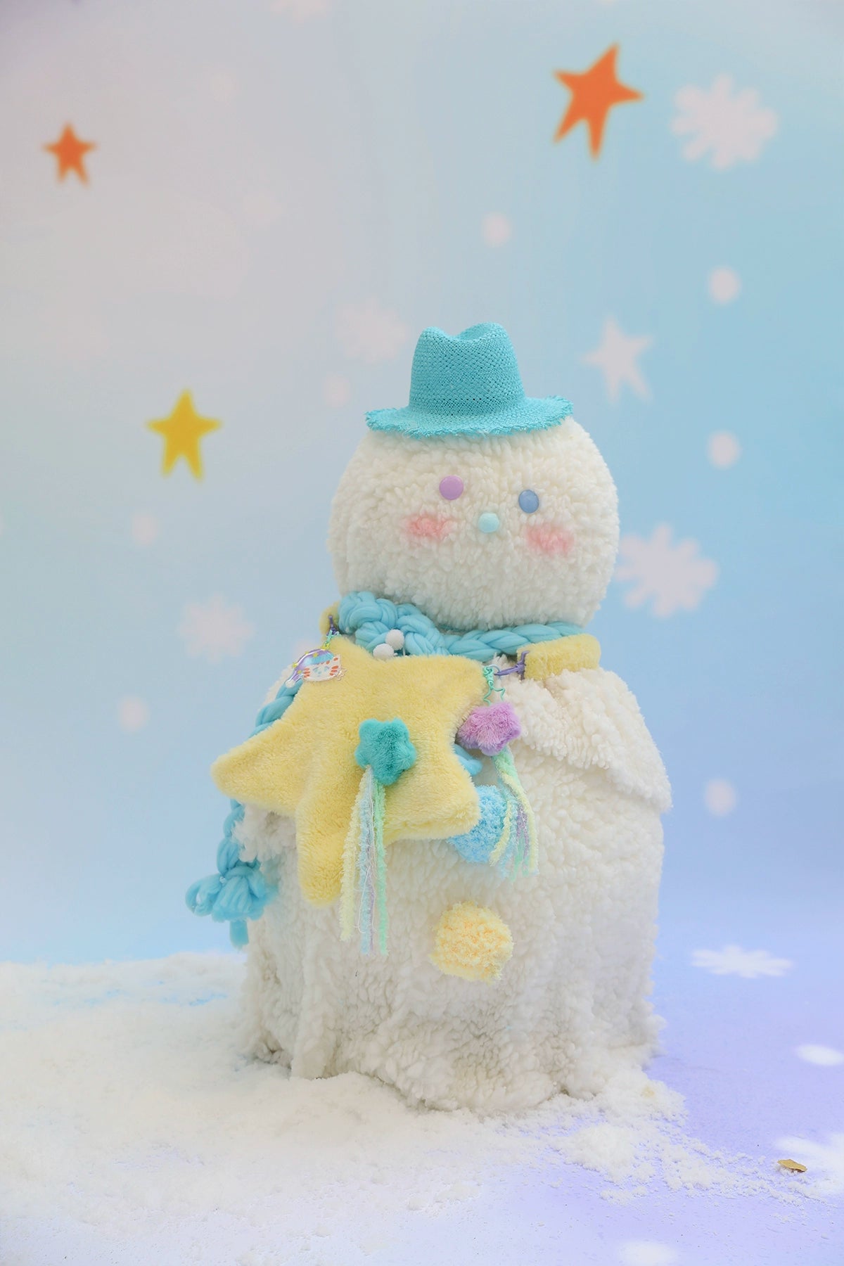 Frufru - Cute Lolita Bag Cartoon Stars Yellow Plush Bag