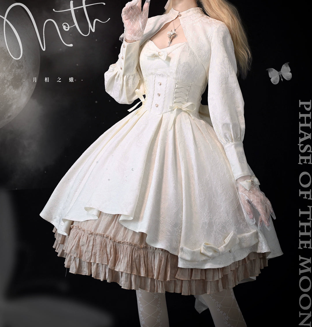 Strawberry Duck~ Gothic Lolita Dress Black and White Lolita JSK – 42Lolita
