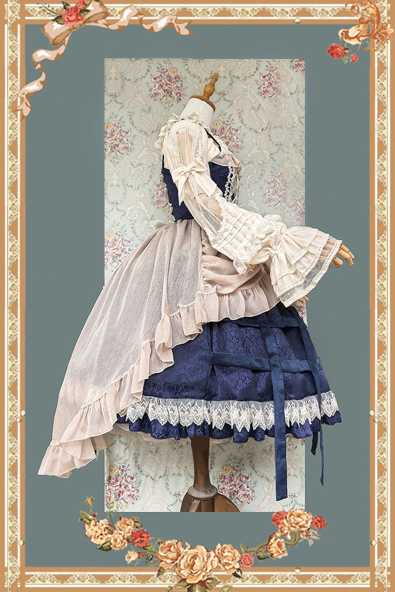 Infanta - Lilith's Cage - Gothic Lolita JSK Dress & Blouse 44055:793752
