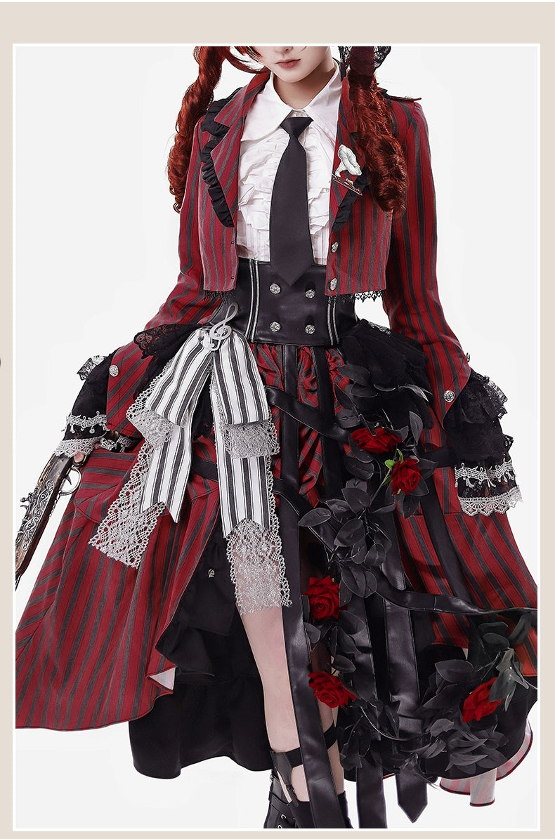 (BFM)Signorina~Golden Years~Ouji Lolita Skirt Suits Prince Elegant Dress Set   