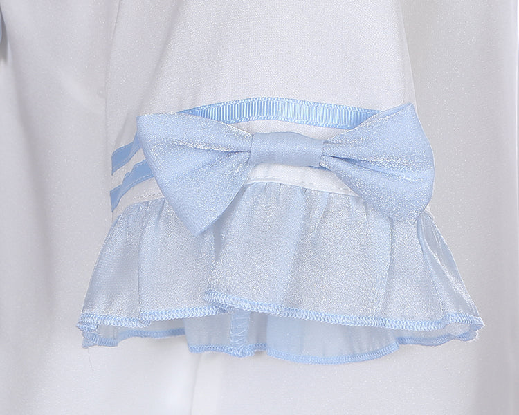 To Alice~Dear Dolls~Sweet Lolita Blouse Sea Moon Girl Jellyfish JK Shirt   
