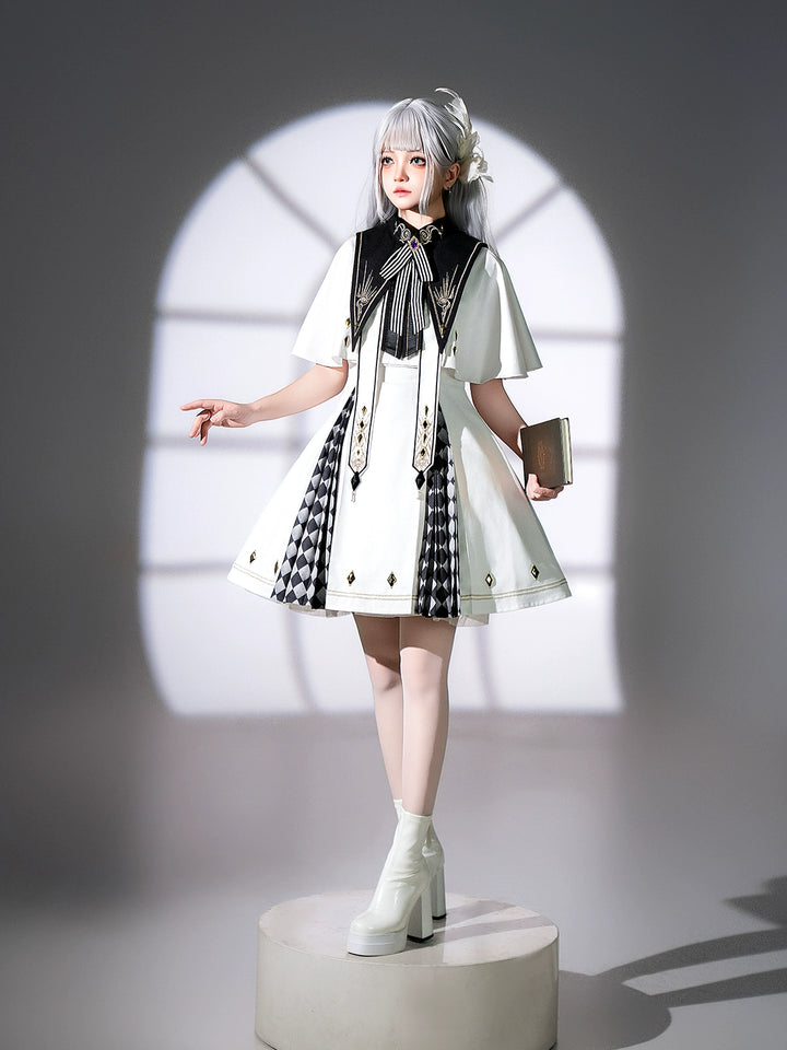 Your Princess~Eye of Truth~Elegant Gothic Lolita Dress Suit With Embroidery
