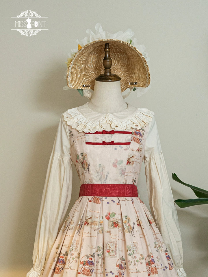 (Buyforme)Miss Point~ Forest Lolita Small Straw Hat Clip KC Accessory 29484:342852