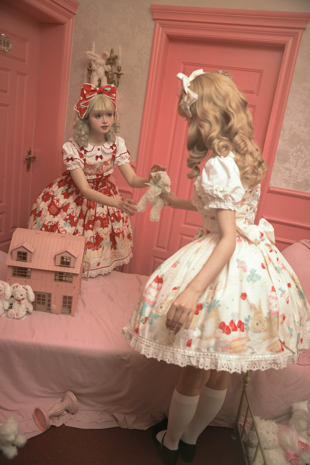 Dark Star Island~Honey Bunny Cake~Sweet Lolita JSK/OP/Strap SK/Shirt 39864:638706