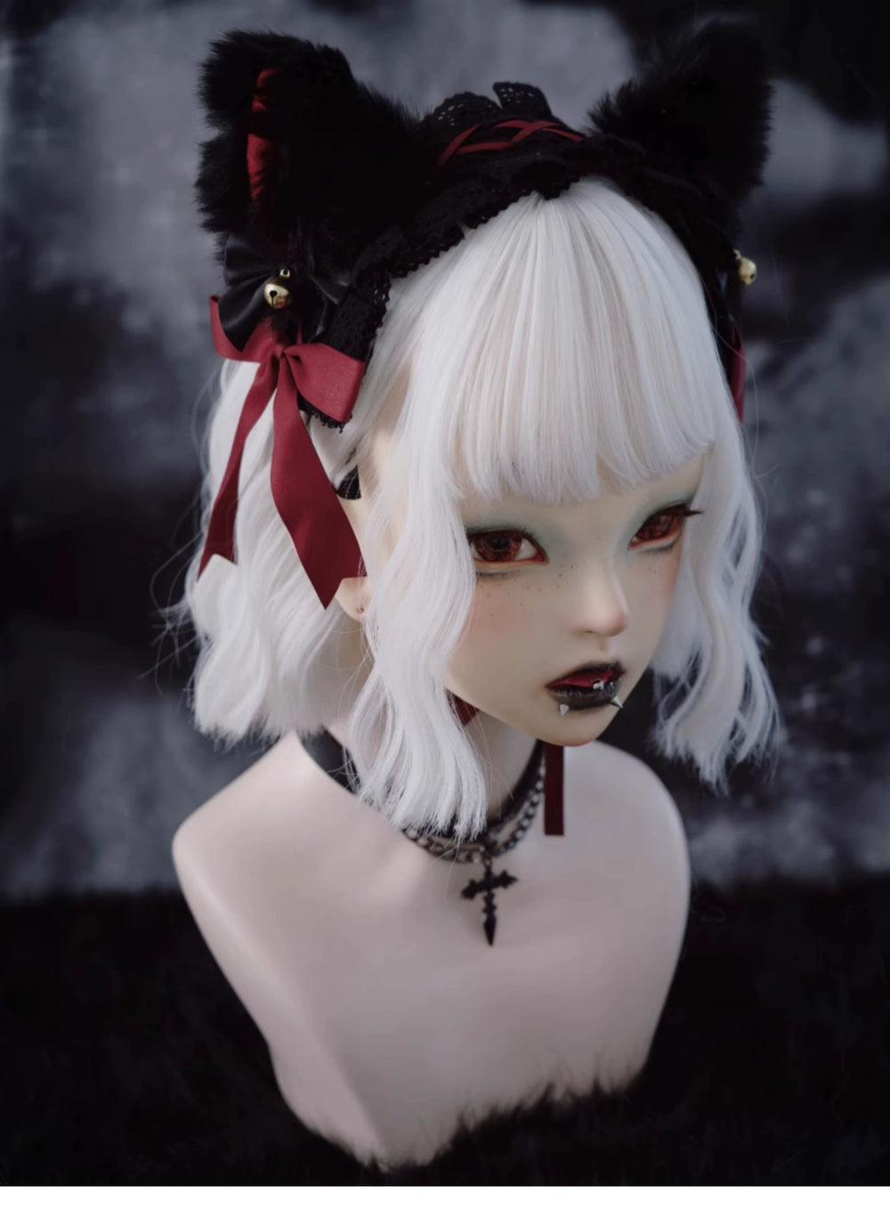 Strange Sugar~Gothic Lolita Hair Accessories Wolf Ear Headbands   