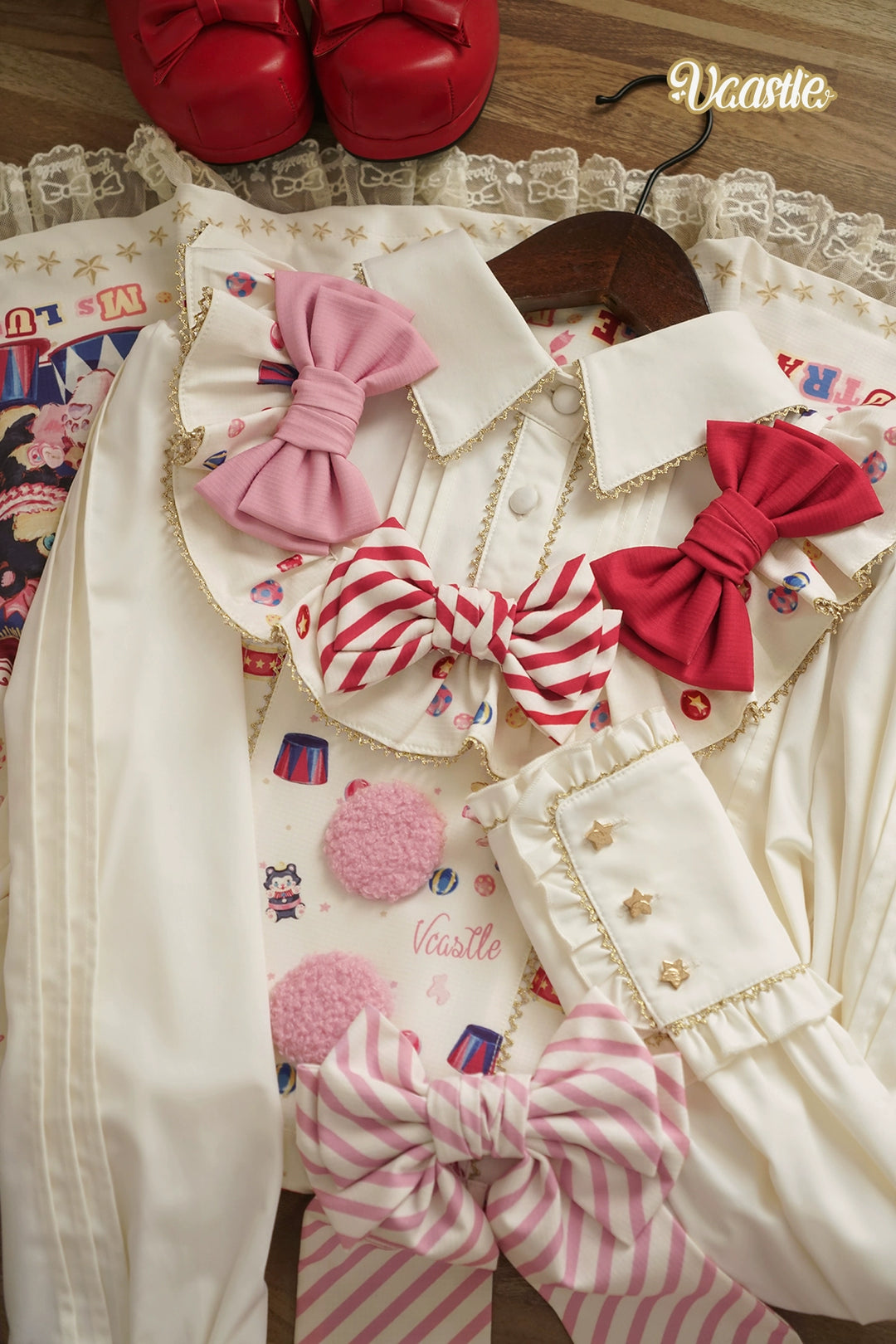 Vcastle~Circus~IP Collab Sweet Lolita Suit and Shirt 40846:681664