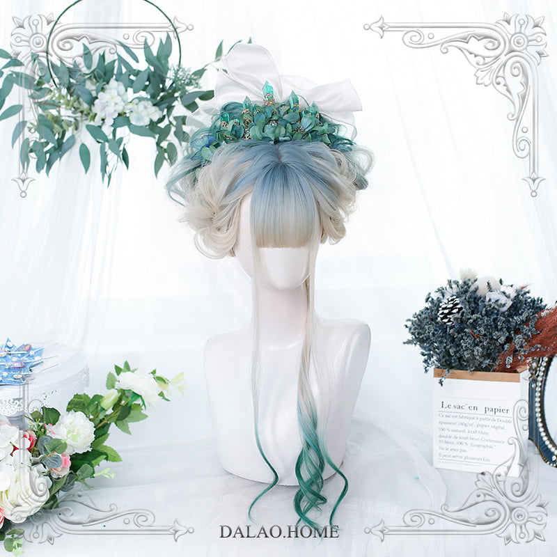 Dalao Home~Long Curly Gentle Gradient Lolita Wig   