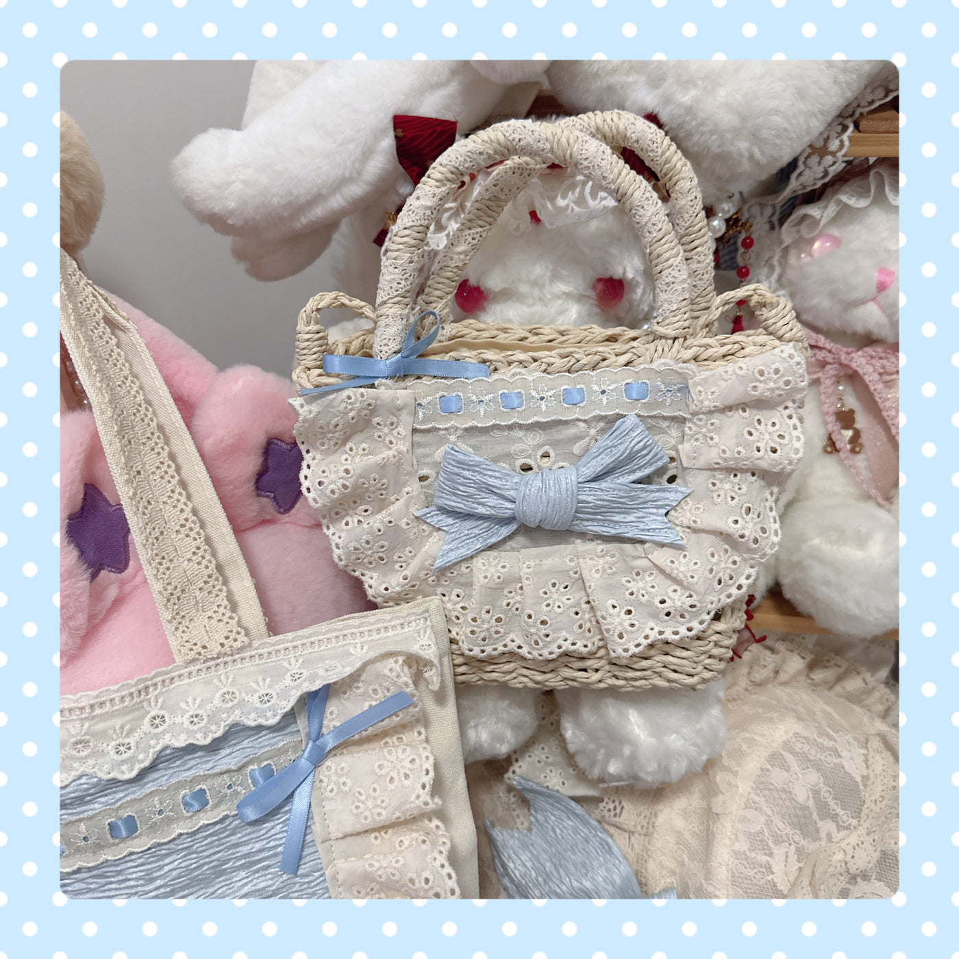 Chestnut Lolita~Daily Lolita Cloth Handbags   