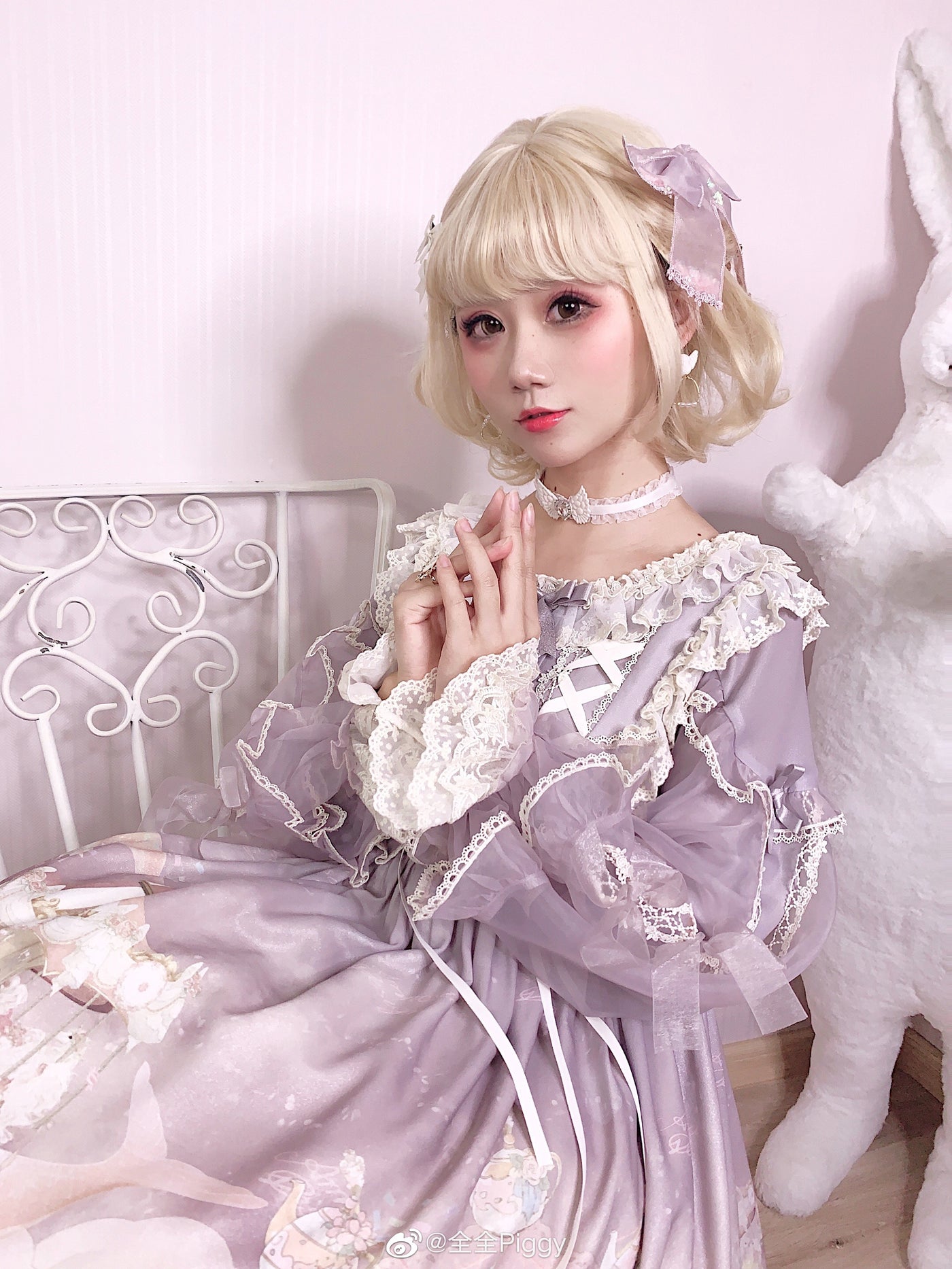 Amnesia~Dream Whale Island~Sweet Lolita Long Sleeve OP Multicolors   