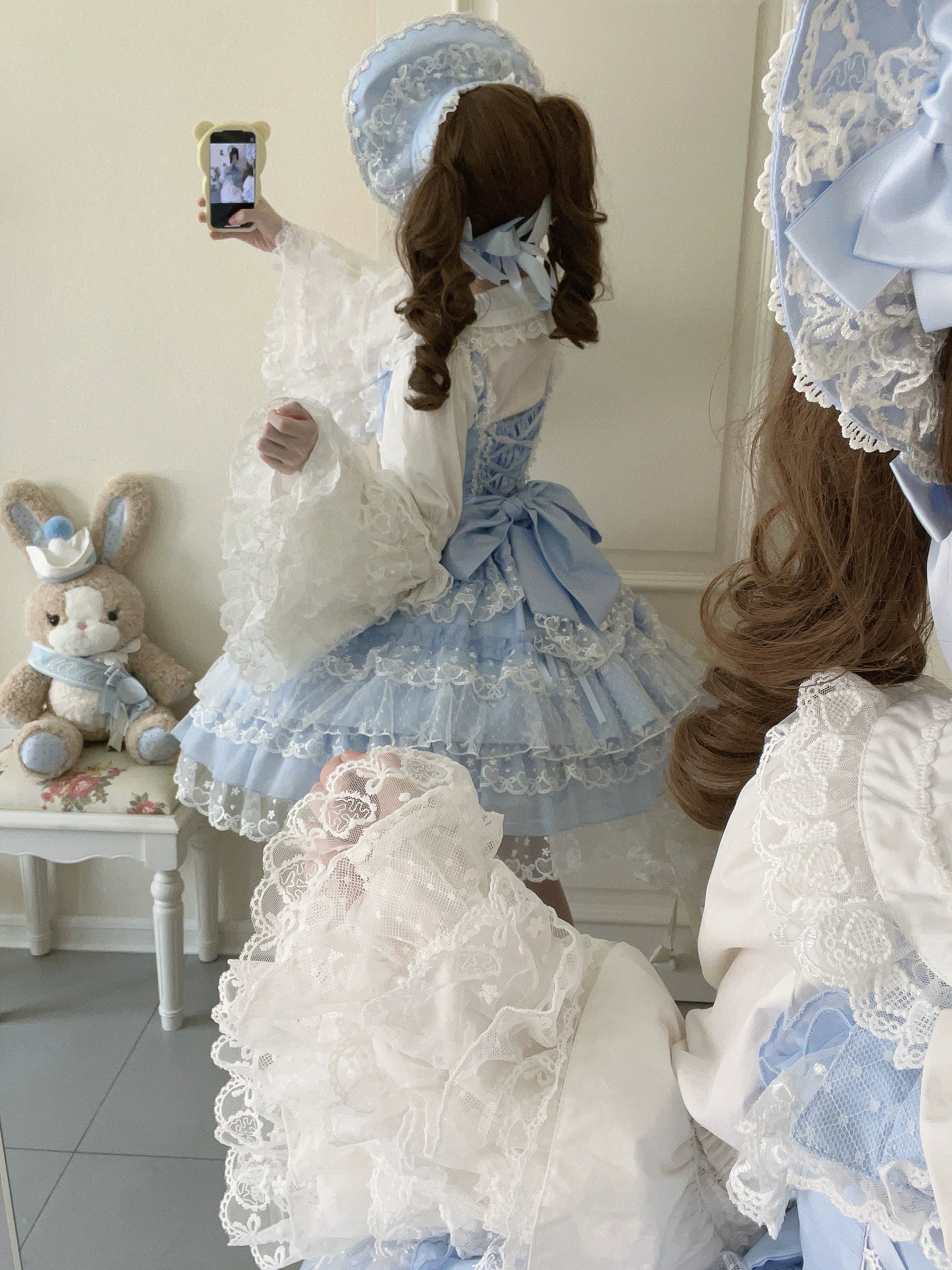 Sugar Girl - Love Overture - Sweet Lolita JSK Suit Tiered Ruffles Dress