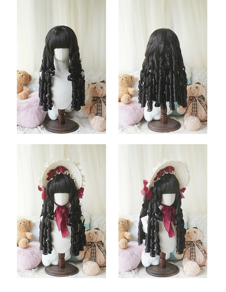 Imperial Tea~Vintage Lolita Wig Doll-Like Elegant Hair   