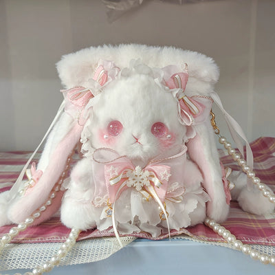 Bear Star~Kawaii Lolita Bag Handmade Bunny Crossbody Shoulders Bags   