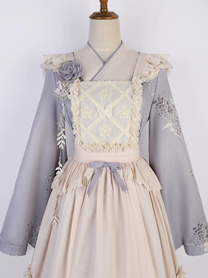 Meow Studio~Cloud Pharmacy~Qi Lolita OP Lolita Overskirt   