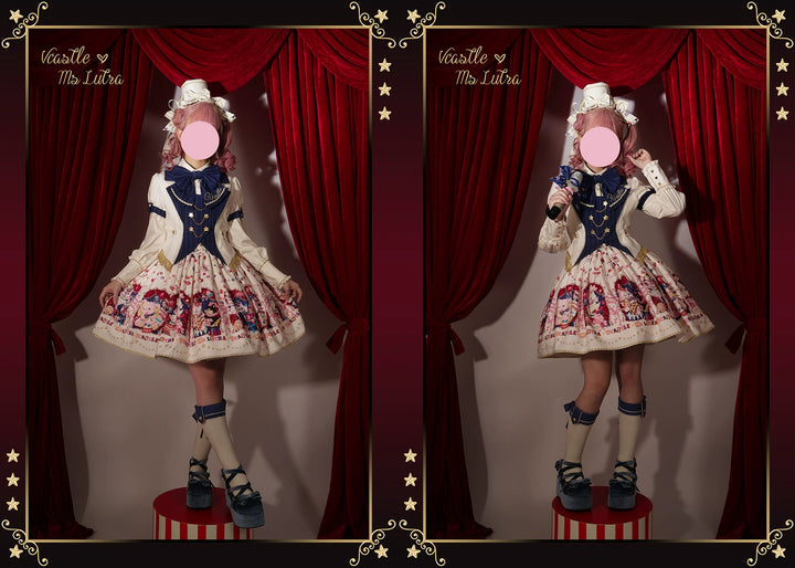 Vcastle~Circus~IP Collab Sweet Lolita Suit and Shirt