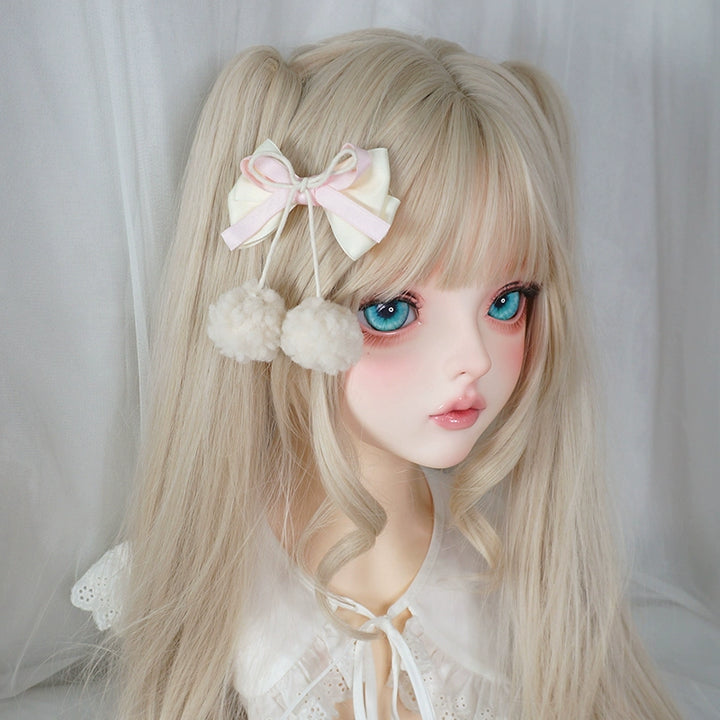 MaoJiang Handmade~Sweet Lolita Accessory Bow Hair Clip and Brooch