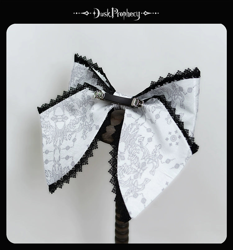 DuskProphecy - Coccyx - Elegant Lolita Hair Accessories Set Multicolors 34726:464796