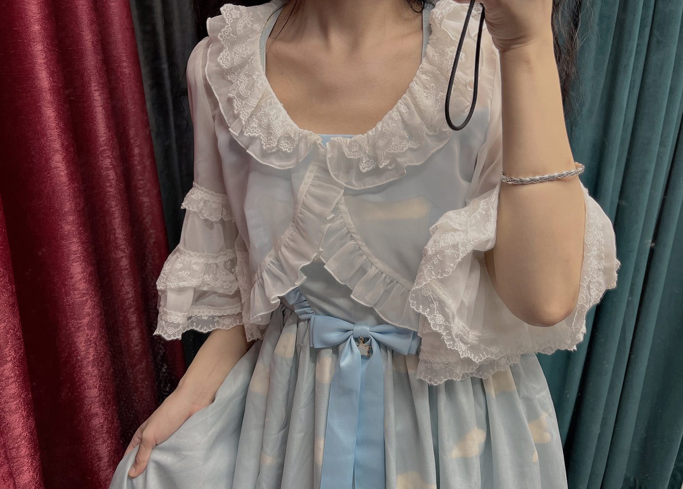 Little Dipper~Sweet Lolita Lace Bolero Multicolors   