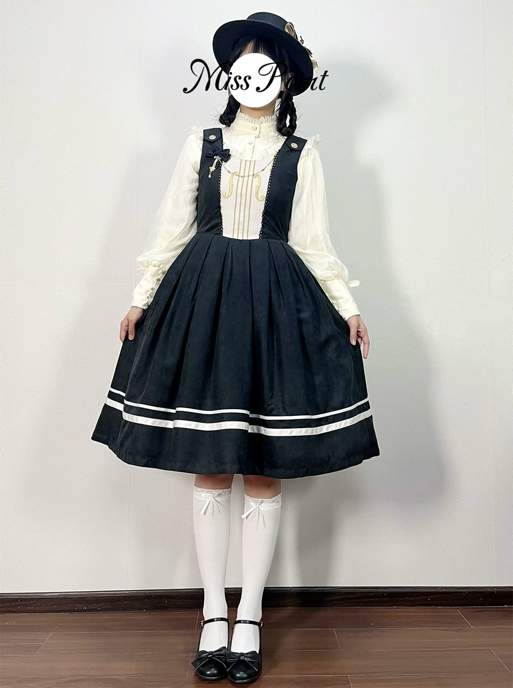 (BFM)Miss Point~Customized Lolita Jumper Dress~Elegant College Lolita JSK   