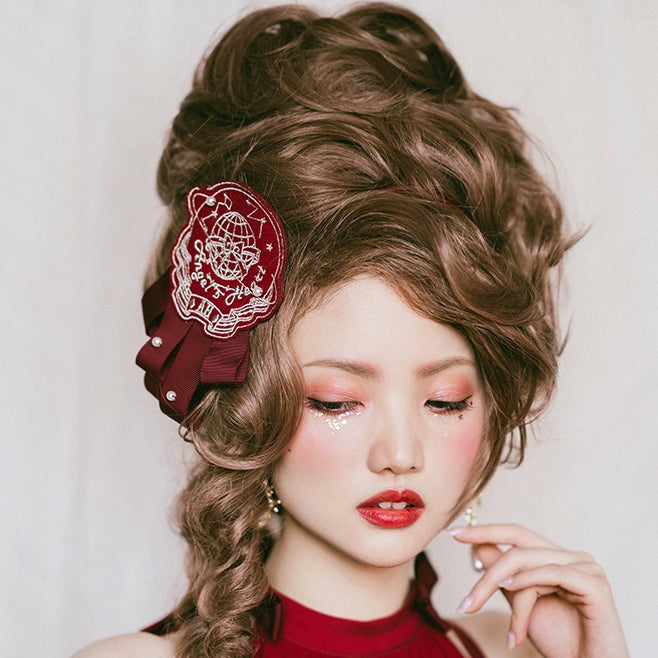 (BFM)Vanyar~Luxury French Lolita Wig Rococo High-Volume Wig Sweet brown (No Bangs) Free size 
