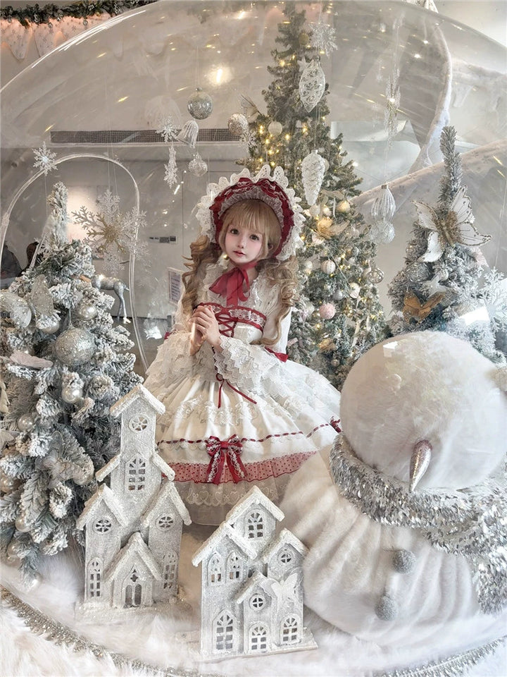 To Alice~Dear dolls~Sweet Lolita JSK Suit Princess Lolita Blouse and BNT