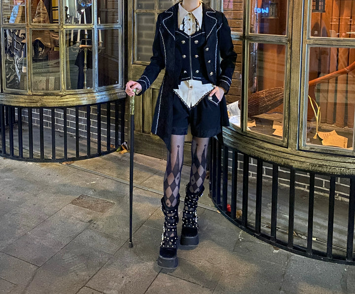 (BFM)Little Dipper~Oath of Chapter~Ouji Lolita Vest Prince Style Shorts Multicolors   