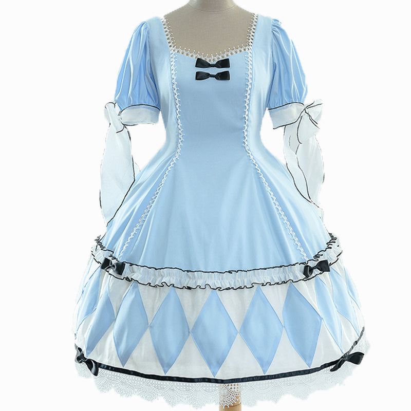 Quaint Lass~Alice~Sweet Lolita Sky Blue OP Dress   